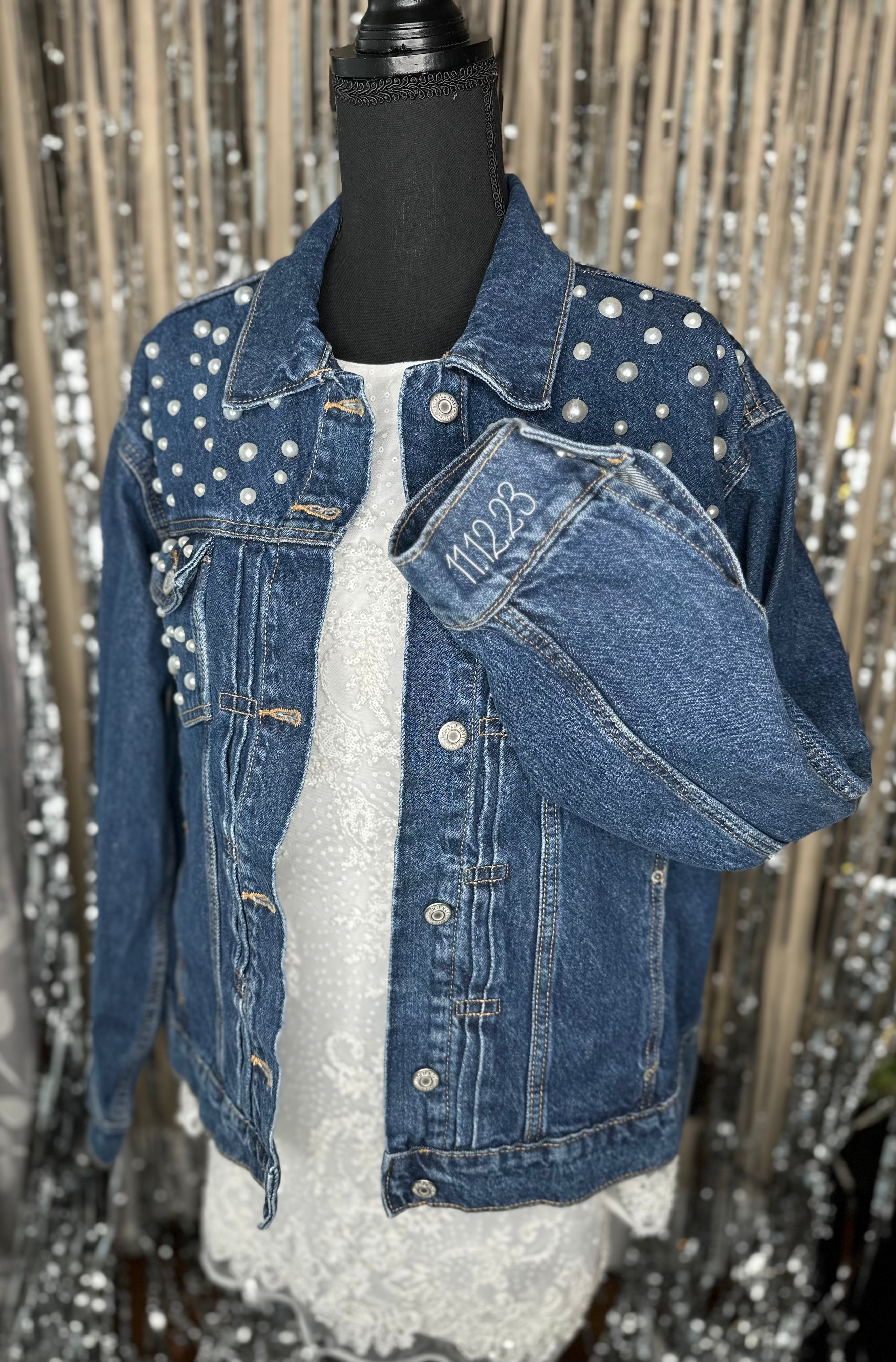 Fully Customized Jean Jacket – creativelytori
